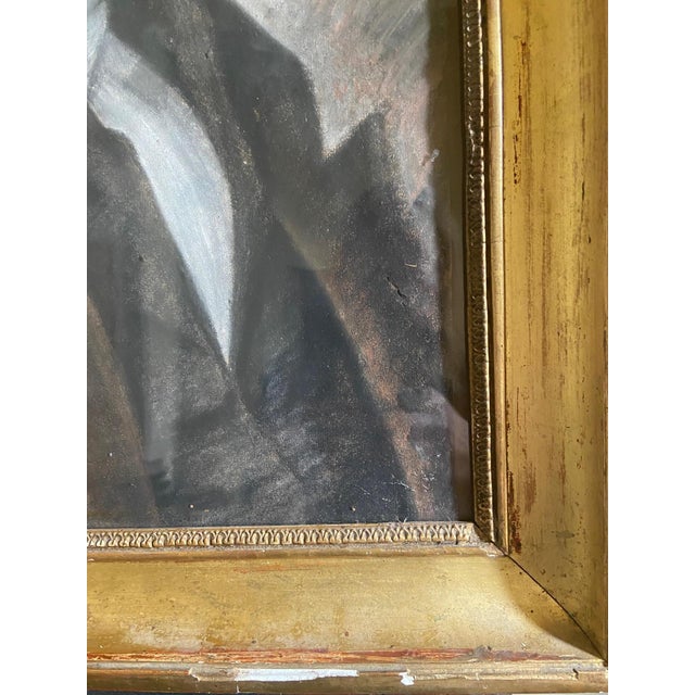 JANNIN, Portrait of a Gentleman, 1800s, Pastel For Sale - Image 5 of 9