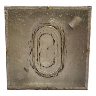 Mid-20 Century Murano Glass Ceiling Fixture by Toni Zuccheri for Venini, Italy For Sale