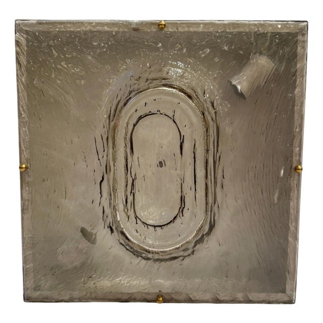 Mid-20 Century Murano Glass Ceiling Fixture by Toni Zuccheri for Venini, Italy For Sale