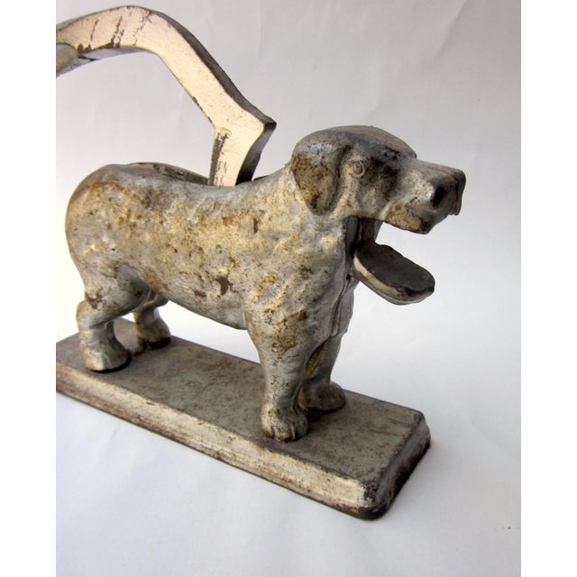 1930s Vintage Cast Iron Dog Golden Retriever Labrador Hinged Tabletop