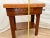 Vintage Butcher Block Carving Table Oak Base With Drawer Shelf End Cut Maple Top For Sale - Image 11 of 15