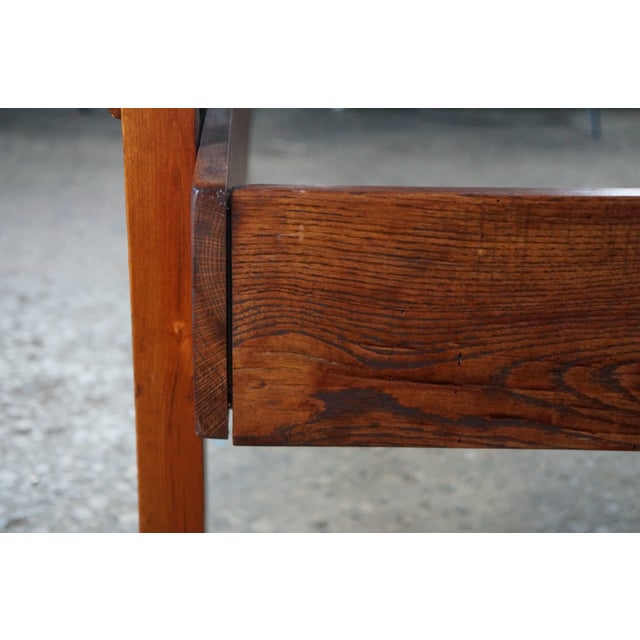 Antique 19th Century Victorian Eastlake Carved Oak Queen Size Bed Frame For Sale - Image 14 of 18
