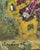 Canary Yellow Lê Quảng Hà (Vietnamese) Abstract Floral Still Life W/ Phallic Symbolism–Oil Painting For Sale - Image 8 of 10
