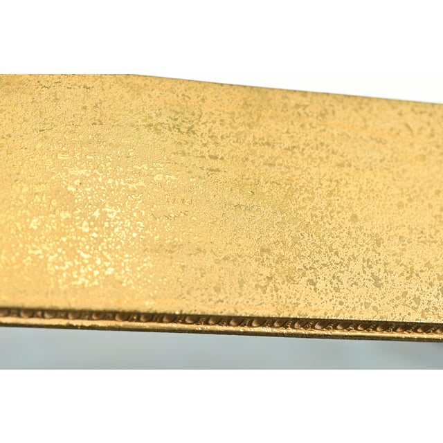 Tiffany Studios New York Adam Pattern Bronze Doré Pen Tray For Sale - Image 10 of 12