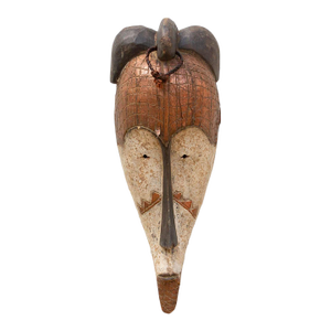 Spirited Dance African Goli Mask Art