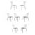 Vintage Red Back Stacking Chairs by Eric Magnussen for Engelbrechts, 1990s, Set of 7 For Sale - Image 17 of 17