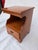 Wood Vintage Early American Colonial Solid Maple Open Cabinet Nightstands Set of 2 For Sale - Image 7 of 9