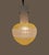 Vintage Yellow Glass Pendant Lamp, 1960s For Sale - Image 4 of 7