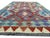 2020s New Afghan Chobi Hand Woven Veg Dyed Wool Kilim Area Rug 4.1 X 2.8 Ft For Sale - Image 5 of 11