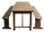 Antique Farmhouse Table and Wooden Benches, 1870, Set of 3 For Sale