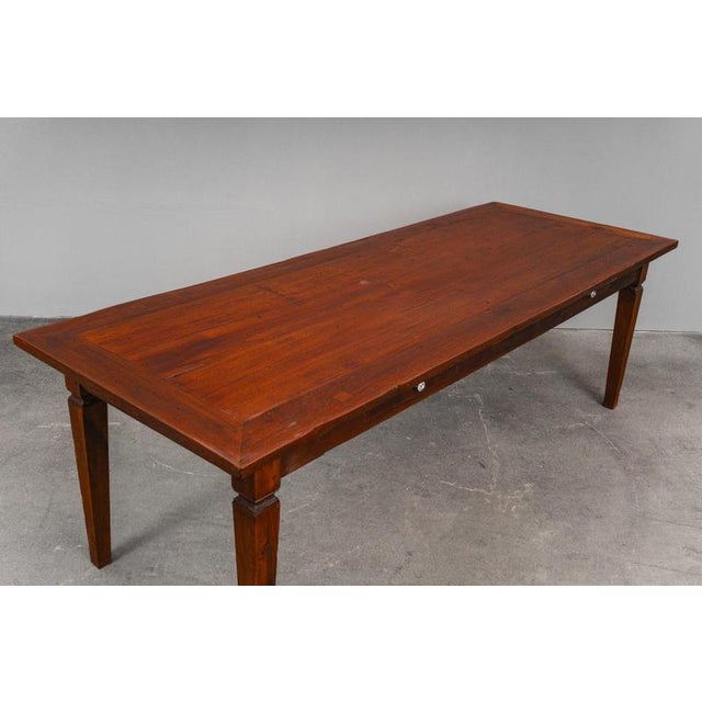 Large Vintage Dining Table For Sale - Image 10 of 18