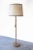 German Leather Floor Lamp by Charlotte Waver, 1980s For Sale - Image 3 of 9