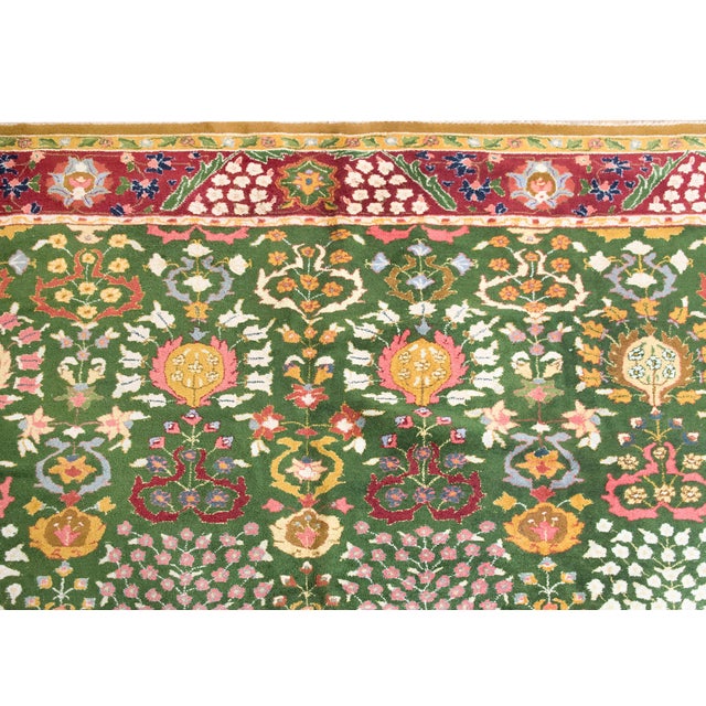 Rare Early 20th Century German Tetex Tabriz Rug For Sale - Image 13 of 16