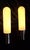 Vintage Wall Lamps with Chrome-Plated Metal Bracket and White Opal Glass Shade from Glashütte Limburg, 1980s, Set of 2 For Sale - Image 4 of 8
