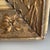 19th Century Scenic Oil on Canvas in Ornate Distressed Gold Gilt Frame - Signed For Sale - Image 11 of 12