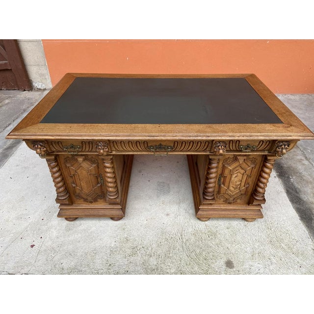 Vintage Wilhelminian Desk, 1880s For Sale - Image 16 of 16