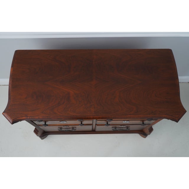 Wood Rom Weber Walnut Continental 6 Drawer Dresser Chest For Sale - Image 7 of 18
