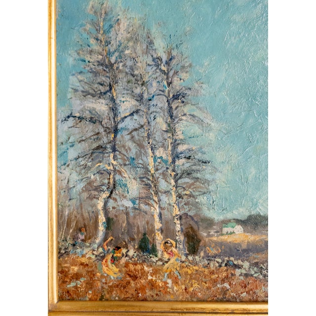 20th Century American Impressionist Landscape With Trees by Ernest Frederick Meyer For Sale - Image 10 of 18