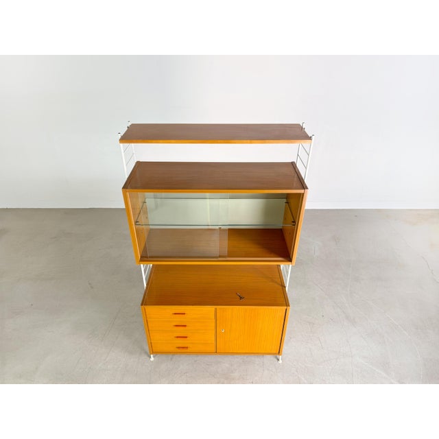 Mid-Century Modern Mid-Century Ladder Wall Shelf from Veb Stralsund For Sale - Image 3 of 8