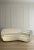 Upgrade your living space with the sleek and stylish Bernard Curved Sofa. This trendy white sofa with boucle fabric...