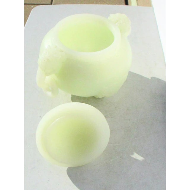 Vintage Peking Glass Incense Burner For Sale - Image 4 of 9