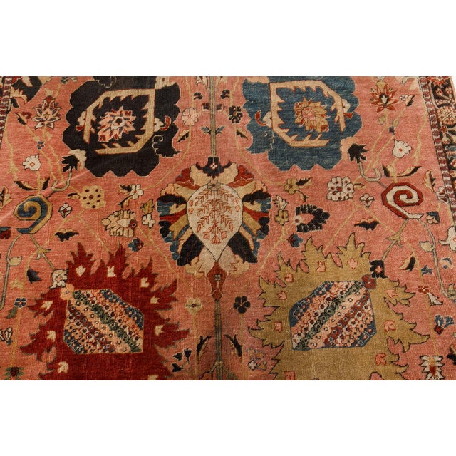 1920s 1920s Persian Tabriz Rug For Sale - Image 5 of 8