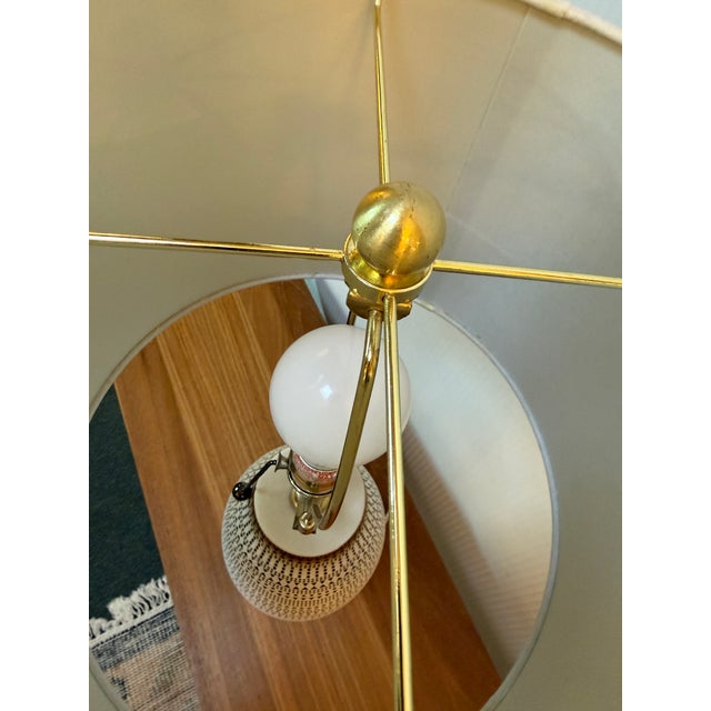 Ceramic Union Rustic Kele Table Lamp For Sale - Image 7 of 12