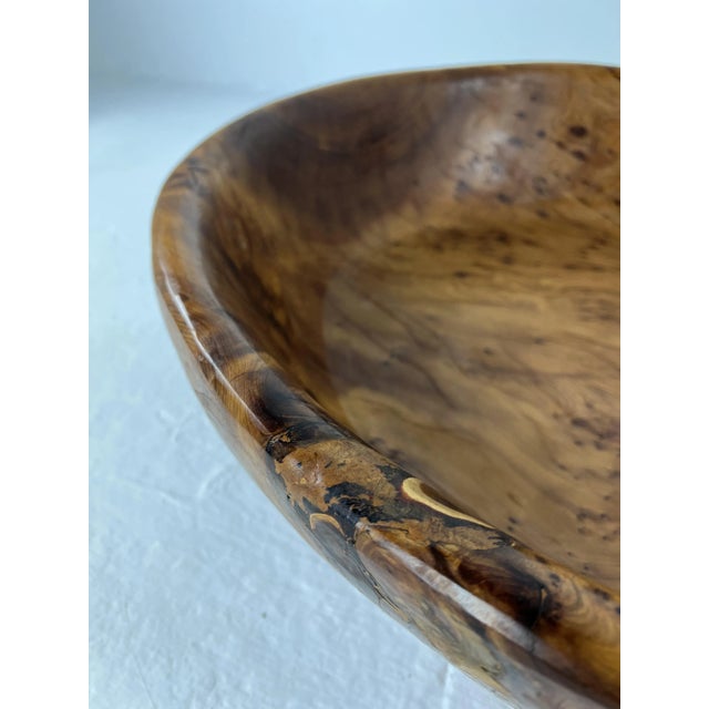 Large Plate in Racine De Tuya For Sale - Image 18 of 18