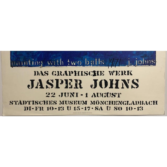 Jasper Johns, Painting with Two Balls, 1971, Poster For Sale - Image 4 of 5