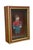 Folk Art Vintage Folk Art Miniature Shadowbox Composition Boy Doll Figurine 7" For Sale - Image 3 of 9