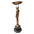 Art Deco Frankart Style Copper-Tone Nude “Sarcophagus Girl“ Cocktail Smoker Ashtray Stand For Sale - Image 3 of 12