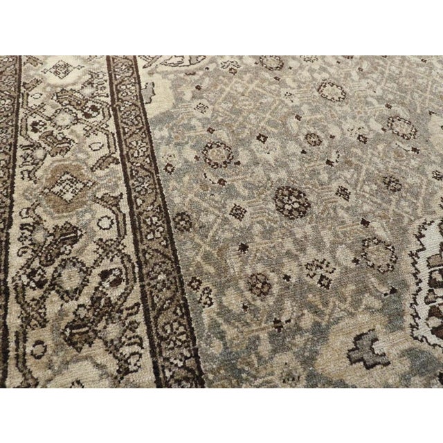 Galerie Shabab Collection Mid-20th Century Handmade Persian Malayer Accent Rug For Sale - Image 4 of 7