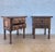 Mid-Century Spanish Rustic Wood Bedside Tables, 1940s, Set of 2 For Sale - Image 9 of 12