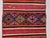 Turkish Narrow Kilim Runner Rug For Sale - Image 6 of 7