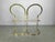 Metal Brass Dining Chairs by Gastone Rinaldi for Rima, Italy, 1970s, Set of 5 For Sale - Image 7 of 18