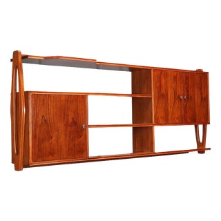 Mid-Century Wall Cabinet, 1950s-1960s For Sale