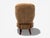Swedish Modern, Slipper Chair, Brown Sheepskin, Birch, Sweden, 1950s For Sale - Image 10 of 10