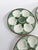 Ceramic White and Green Oyster Plates, France, 1920s, Set of 4 For Sale - Image 7 of 13