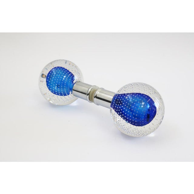 Murano Glass Push and Pull Door Handle from Seguso, Italy, 1960s For Sale - Image 10 of 10