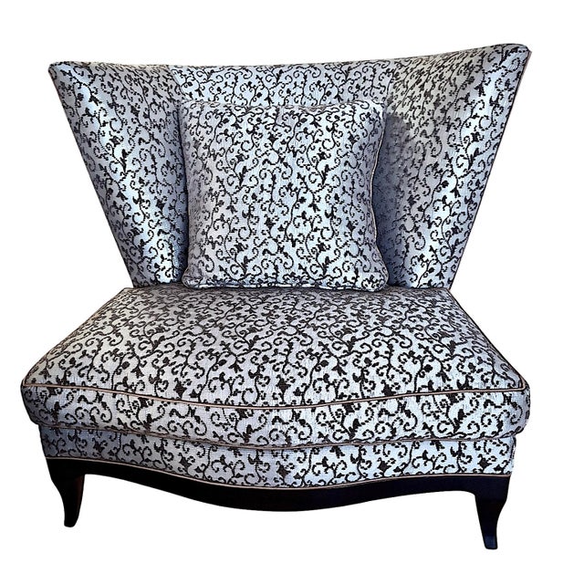 Modern Pair of Donghia Modern "Geneva" Club Chairs For Sale - Image 3 of 18