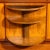 Wood Mid-Century Modernist Bar Cabinet in Book-Matched Walnut With Inset Glass Pulls For Sale - Image 7 of 12