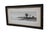 Antique panoramic etching titled The Oysterman's Home, by Ernest Christian Rost. It features a wide horizontal coastal...