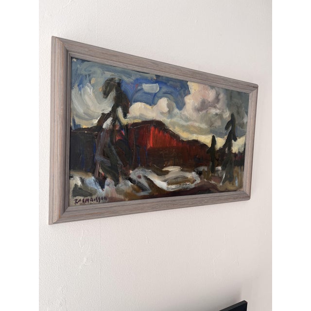 Per Olof Zachrisson (1917–1988) was a recognized Swedish artist and military captain known for his modernist still lifes,...