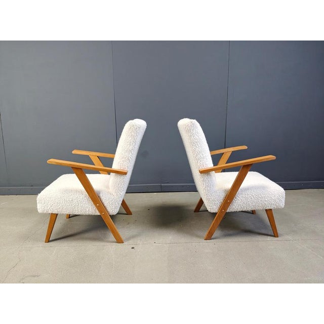 Mid-Century Dutch Armchairs, 1960s, Set of 2 For Sale - Image 4 of 17