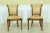 Pair Regency Style Tan Leather Side Chairs For Sale - Image 11 of 11