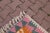 1960s Tribal Orange Hand Knotted Kilim Rug For Sale In Sacramento - Image 6 of 8