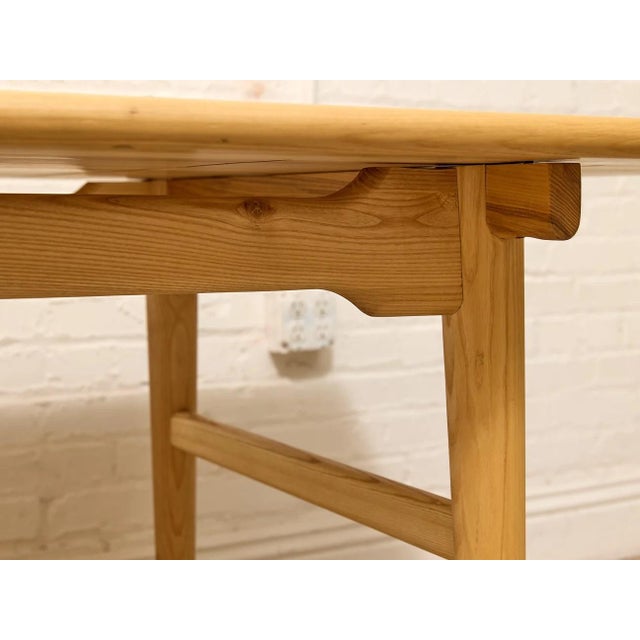 Mid 20th Century Styled After Hans Wegner Style Oak Dining Table For Sale - Image 9 of 12