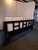 Japanese Late 20th Century Japanese Black Lacquered Chinoiserie Love Seat For Sale - Image 3 of 6