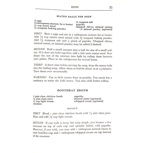 White "The Perfect Hostess Cook Book" 1958 Knopf, Mildred O. For Sale - Image 8 of 9