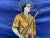 Beautifully presented 1940’s Minutemen banner silk Chainstitch over satin About 5’ x 3’ Stunning display, beautiful flag....